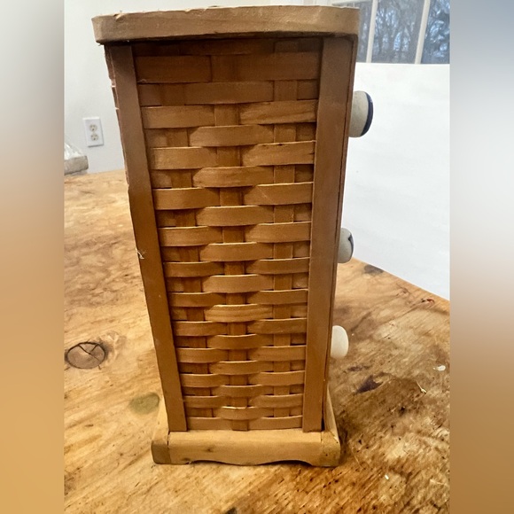 Mini Ceramic Blue & White Apothecary by Taskets Renaissance - Picture 5 of 7